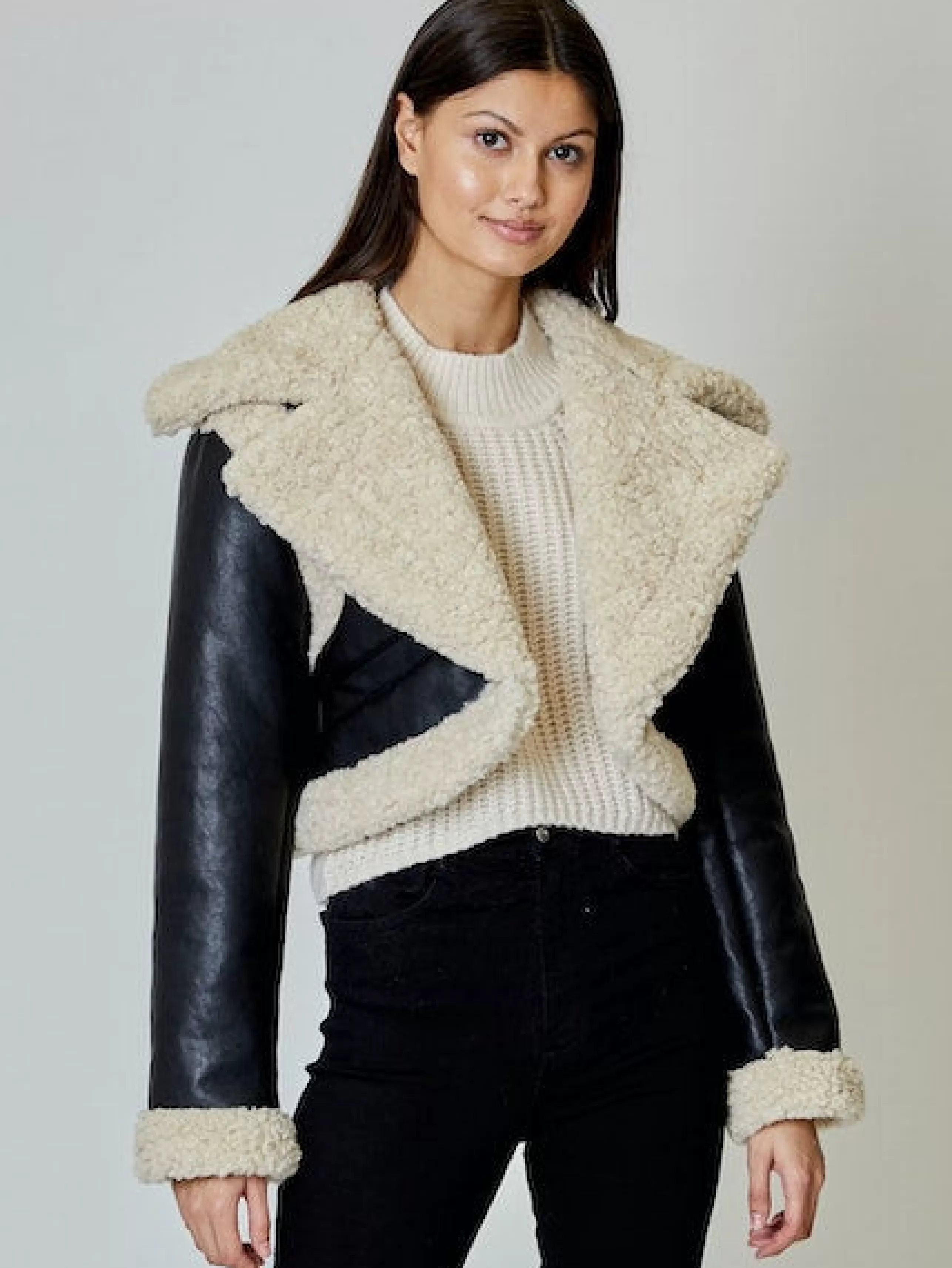DH NEW YORK Outerwear^Alister Jacket In Black Combo