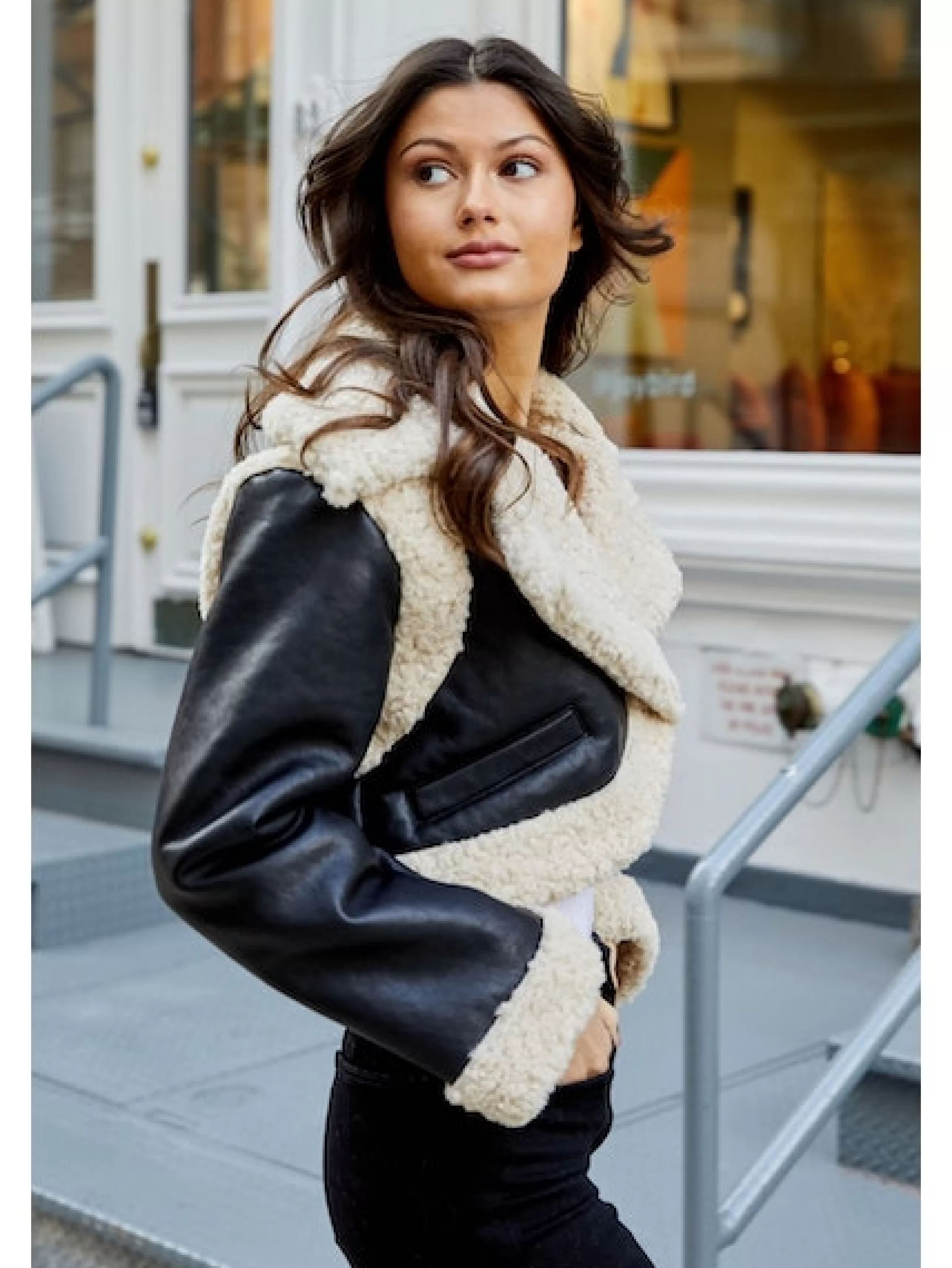 DH NEW YORK Outerwear^Alister Jacket In Black Combo
