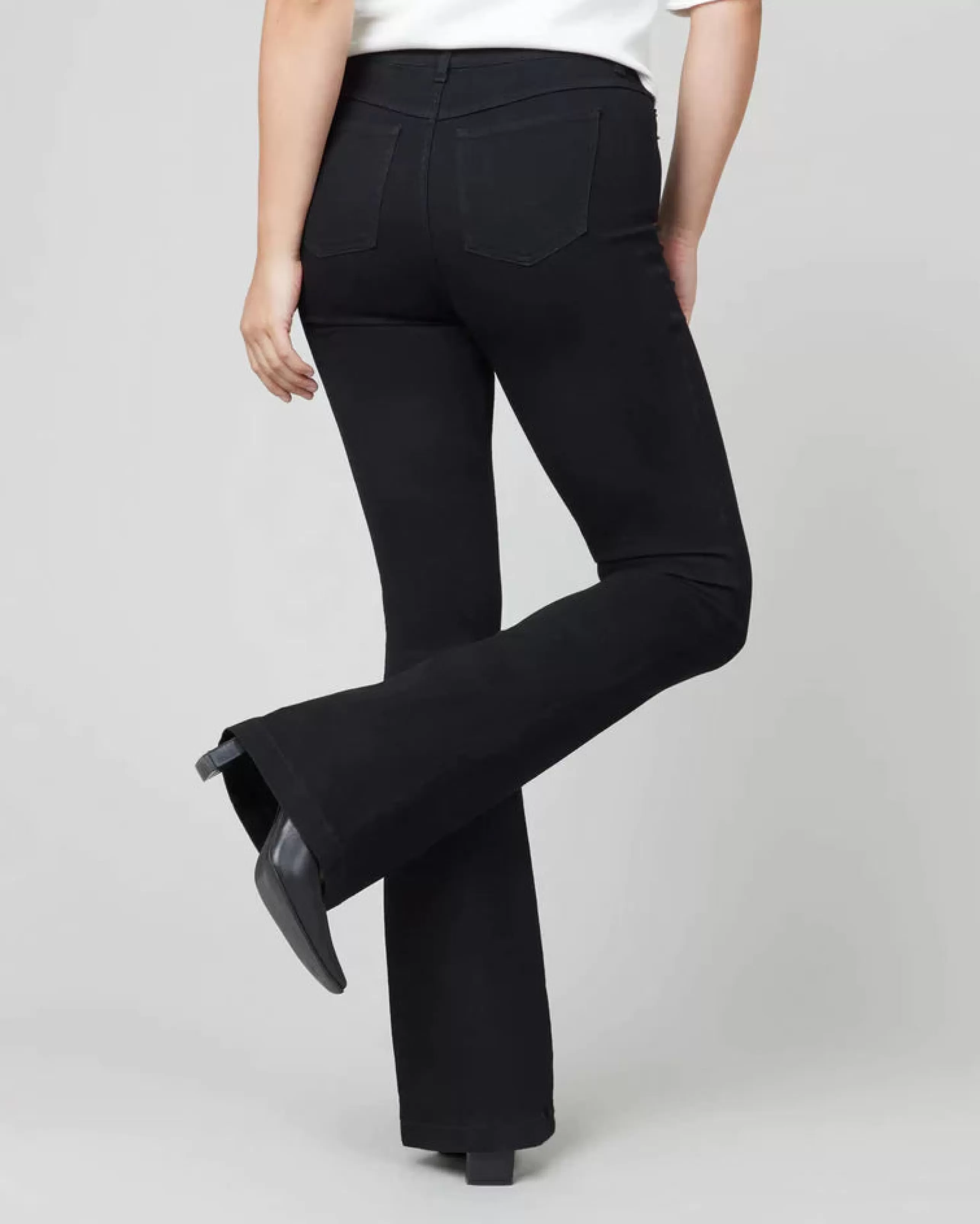 SPANX Bottoms^Classic Flare Jean In Clean Black *Final Sale*