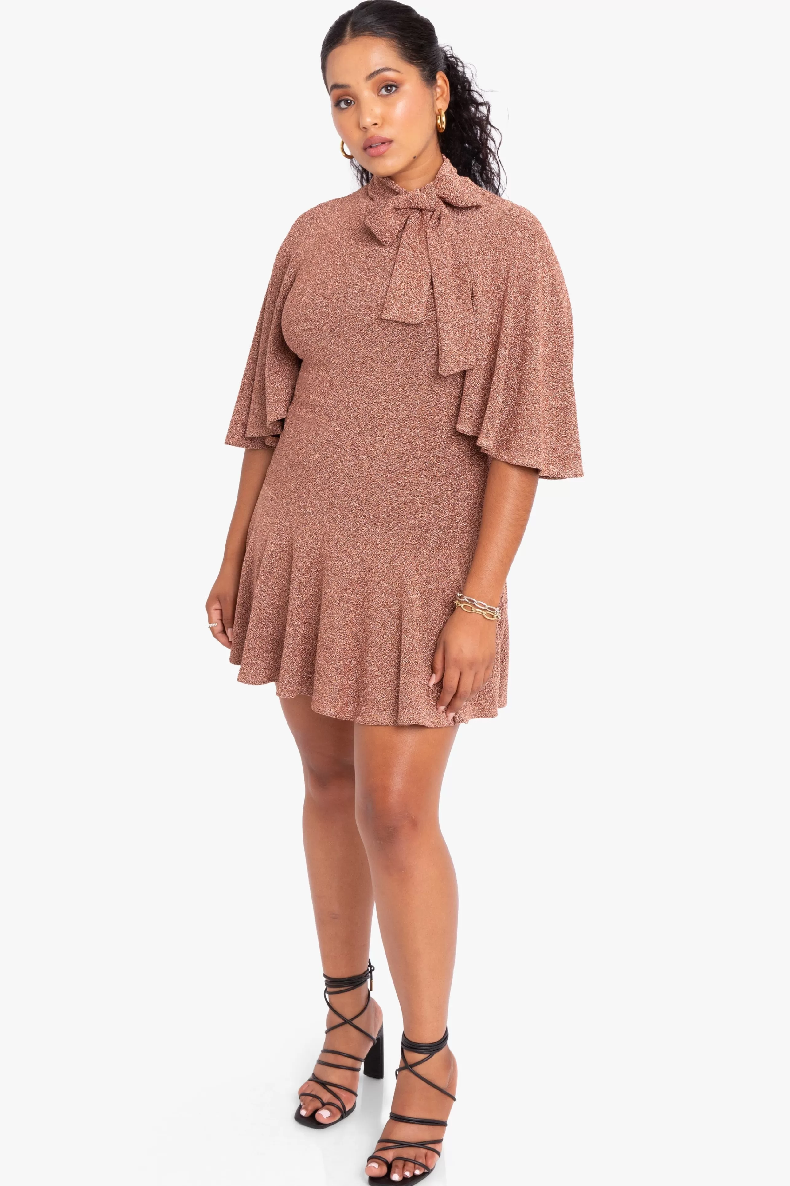 BLACK HALO Dress Shop^Coralia Mini Dress In Copper Zest