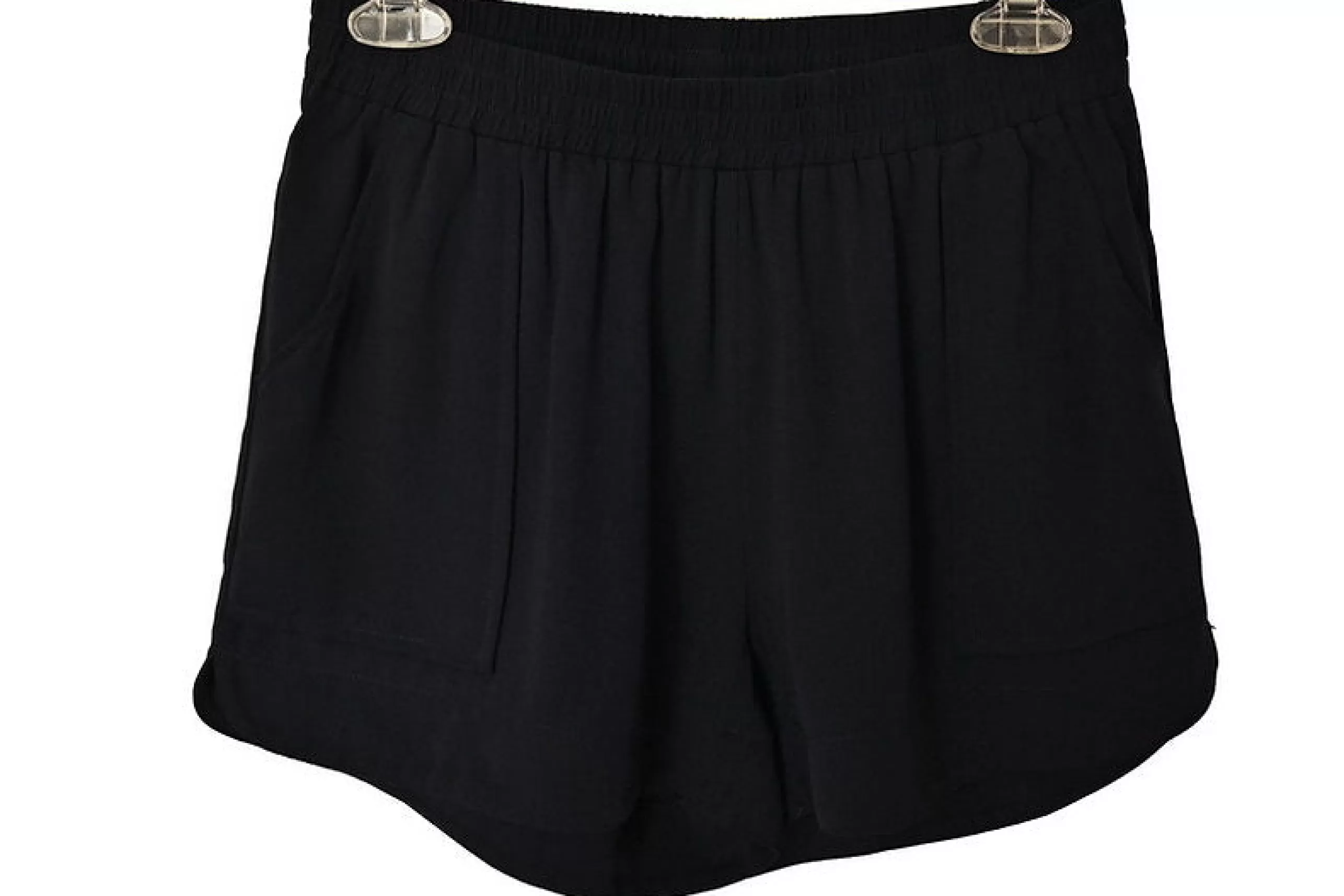 JOY JOY Bottoms^Elastic Waist Pull-On Short In Black *Final Sale*