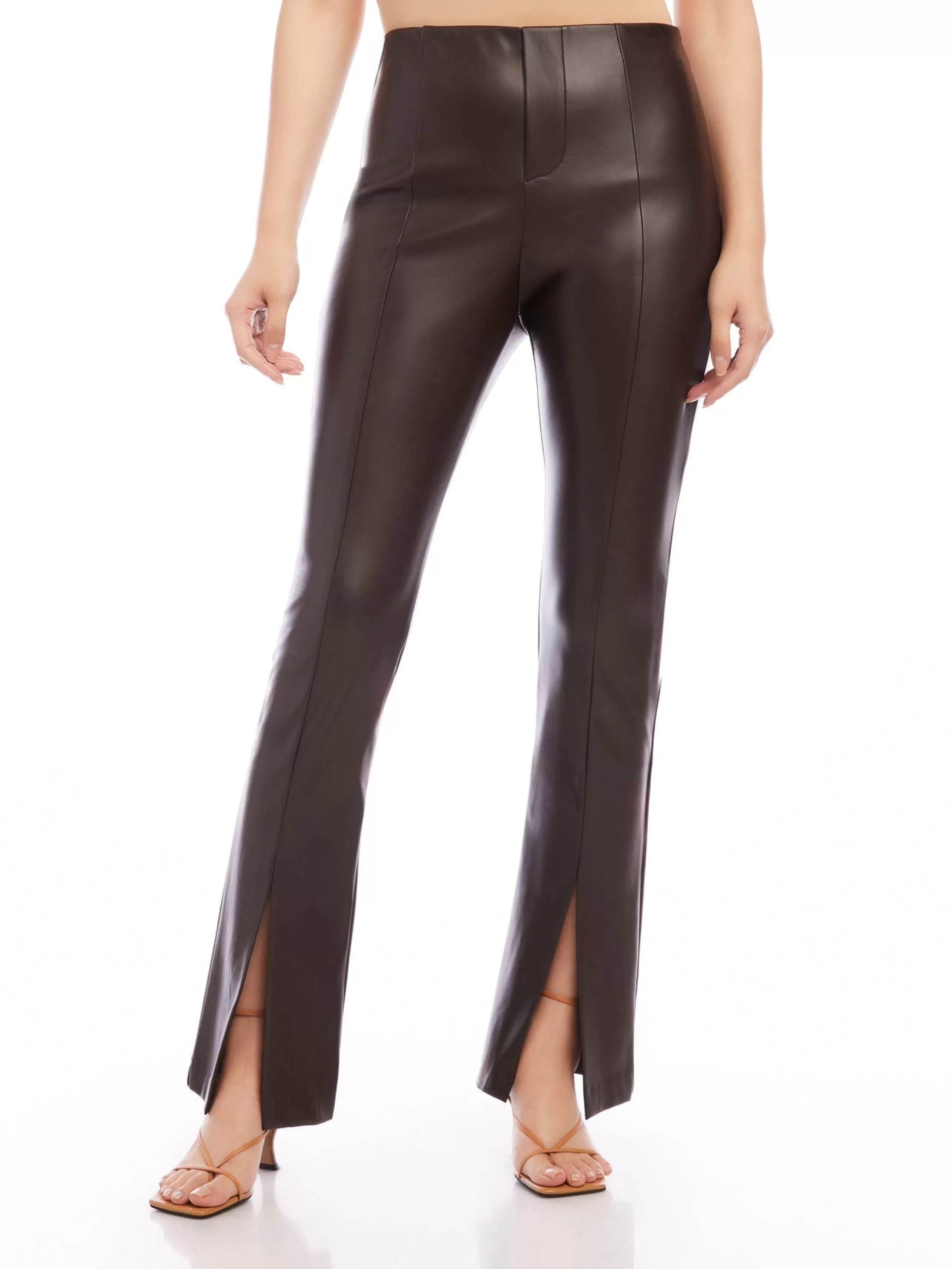 FIFTEEN TWENTY Bottoms^Front Slit Pant In Brown