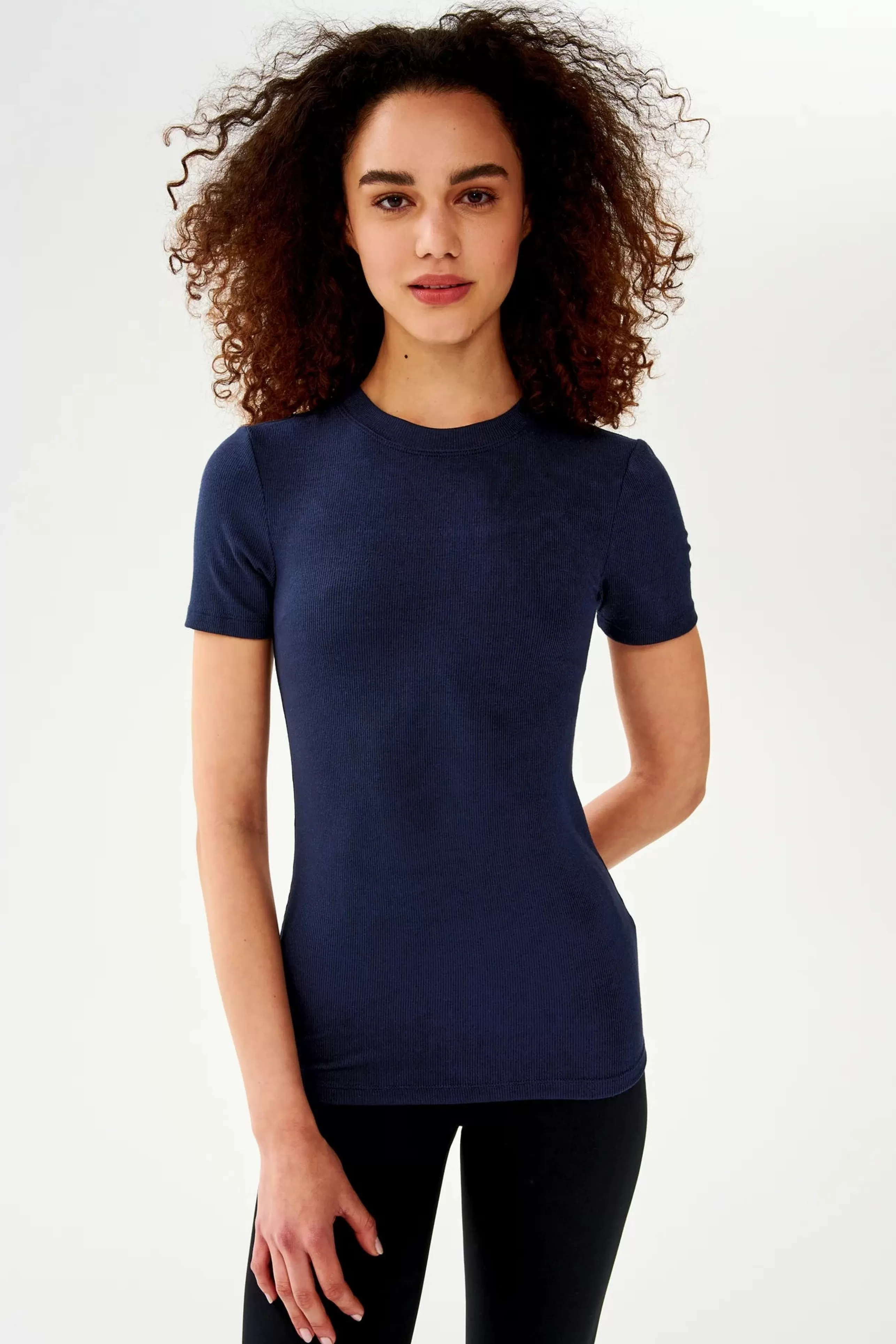 SPLITS59 Matching Sets^Louise Rib Tee In Indigo