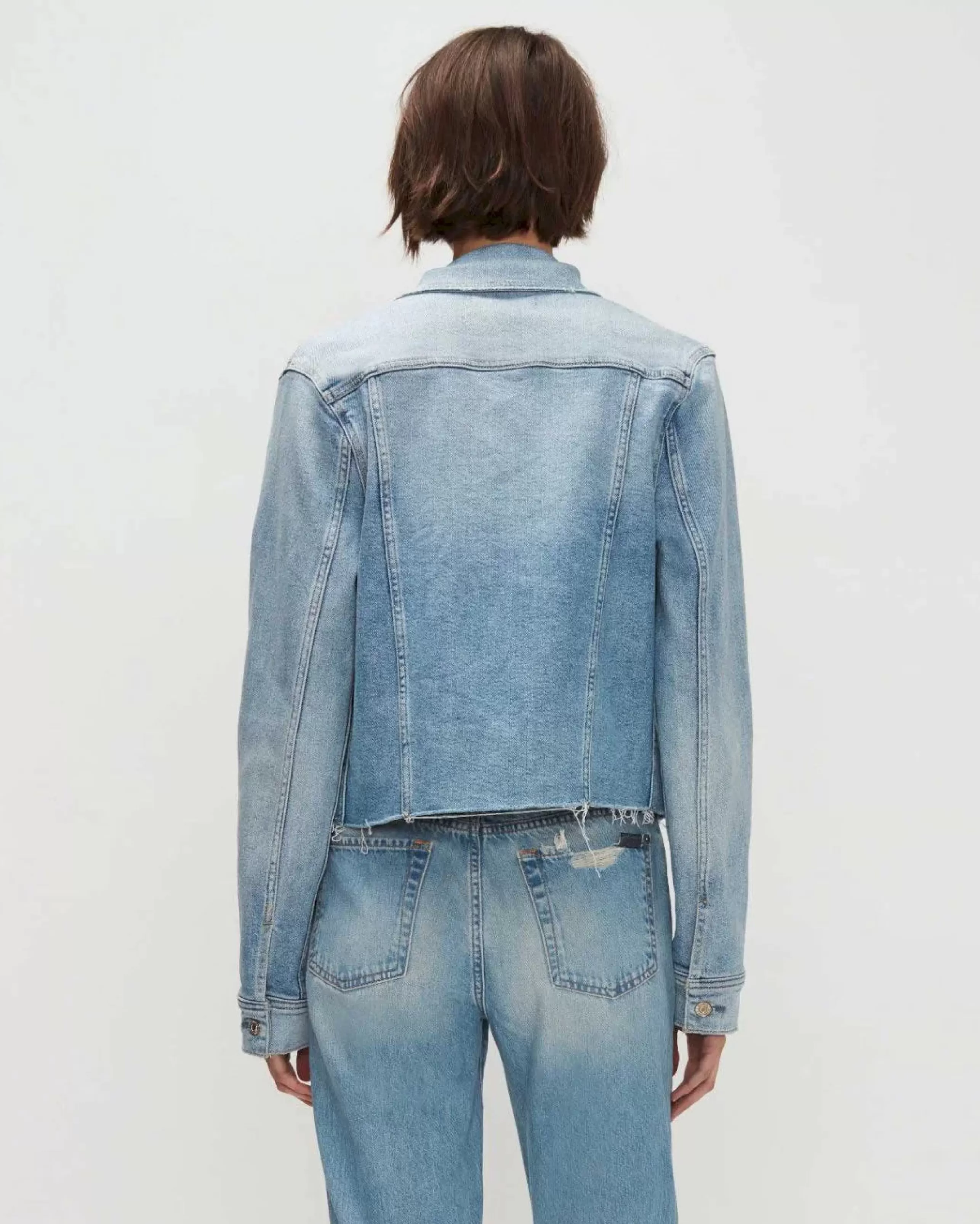 SEVEN JEANS Outerwear^Luxe Vintage Classic Trucker Jacket In Floral