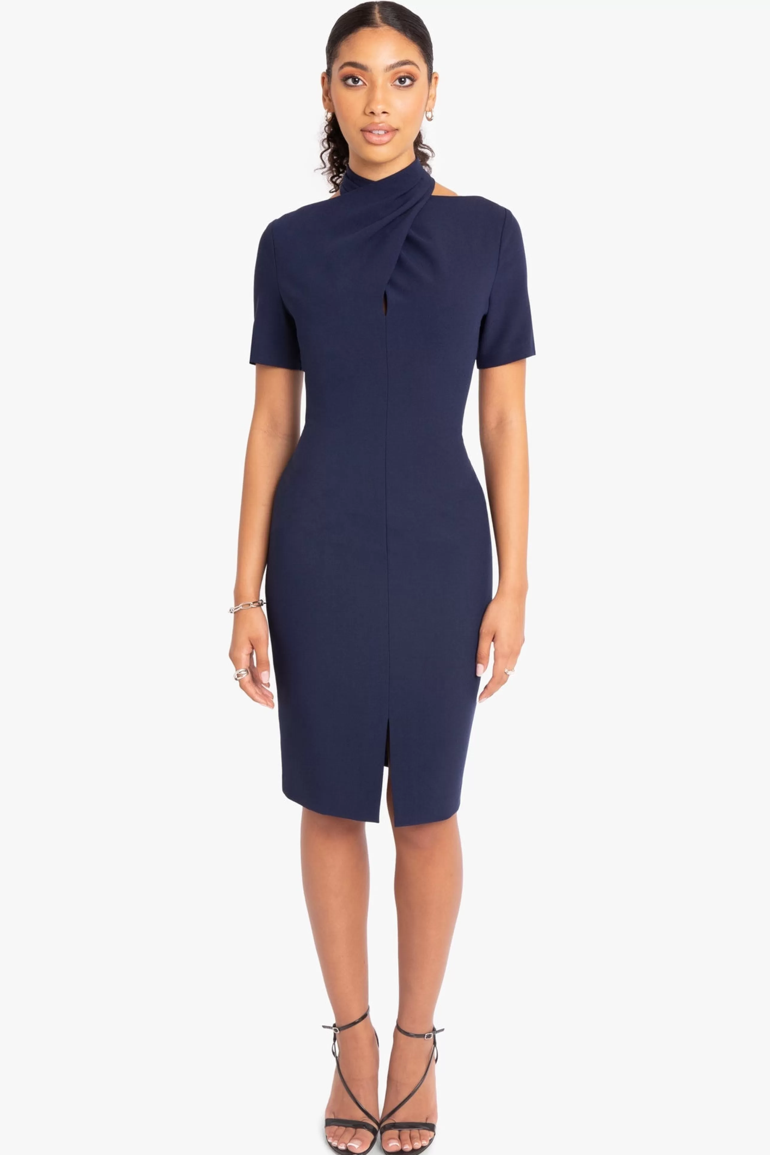 BLACK HALO Dress Shop^Mercer Sheath Dress In Navy