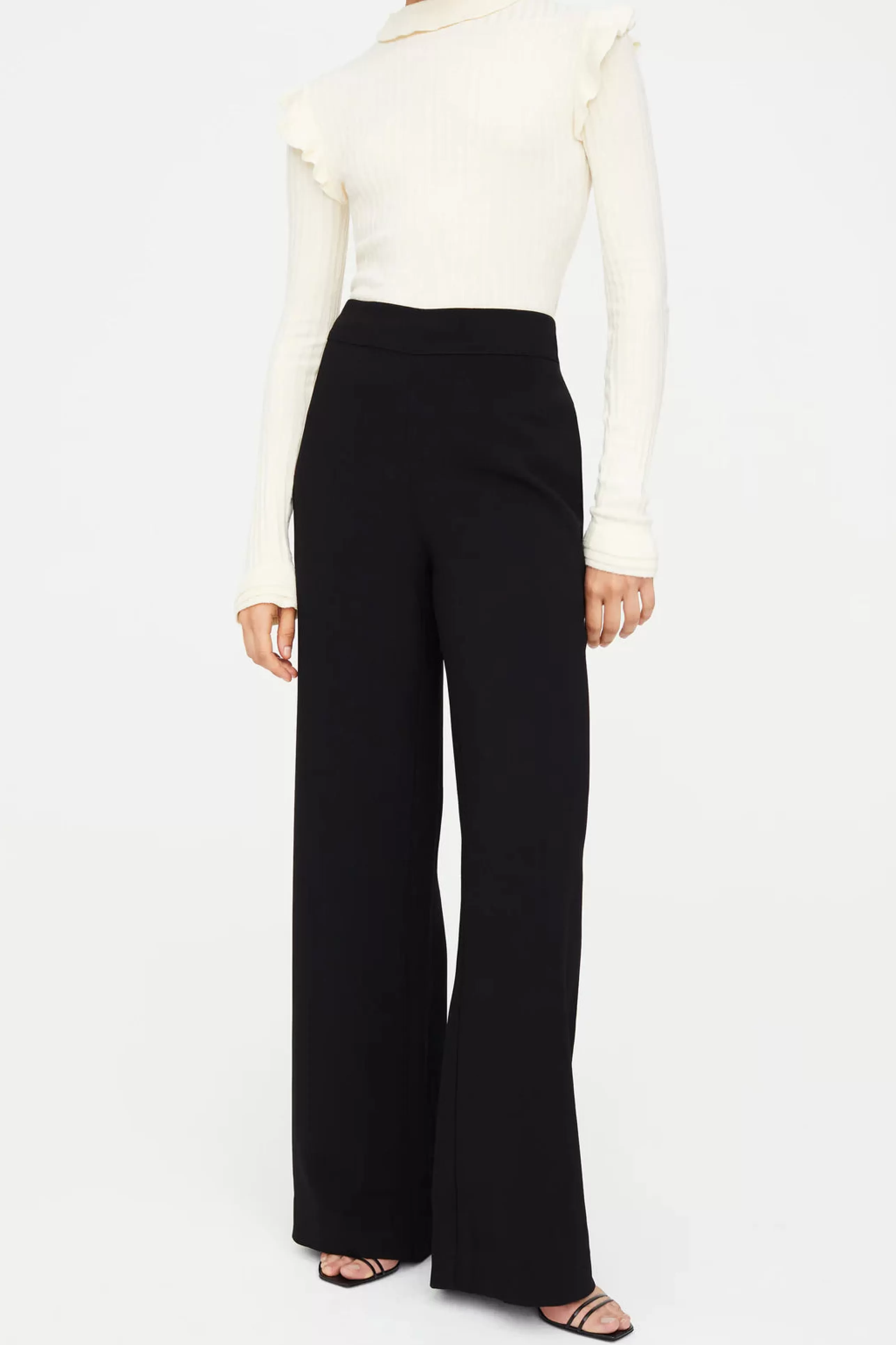 MARIE OLIVER Bottoms^Mia Straight Pant In Black