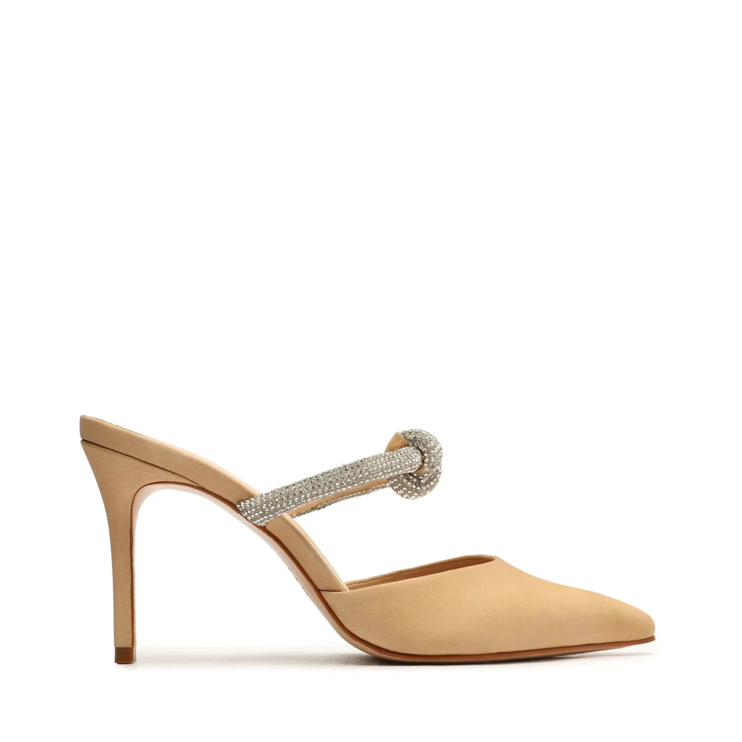 SCHUTZ Heels^Pearl Nubuck Mule In Nude