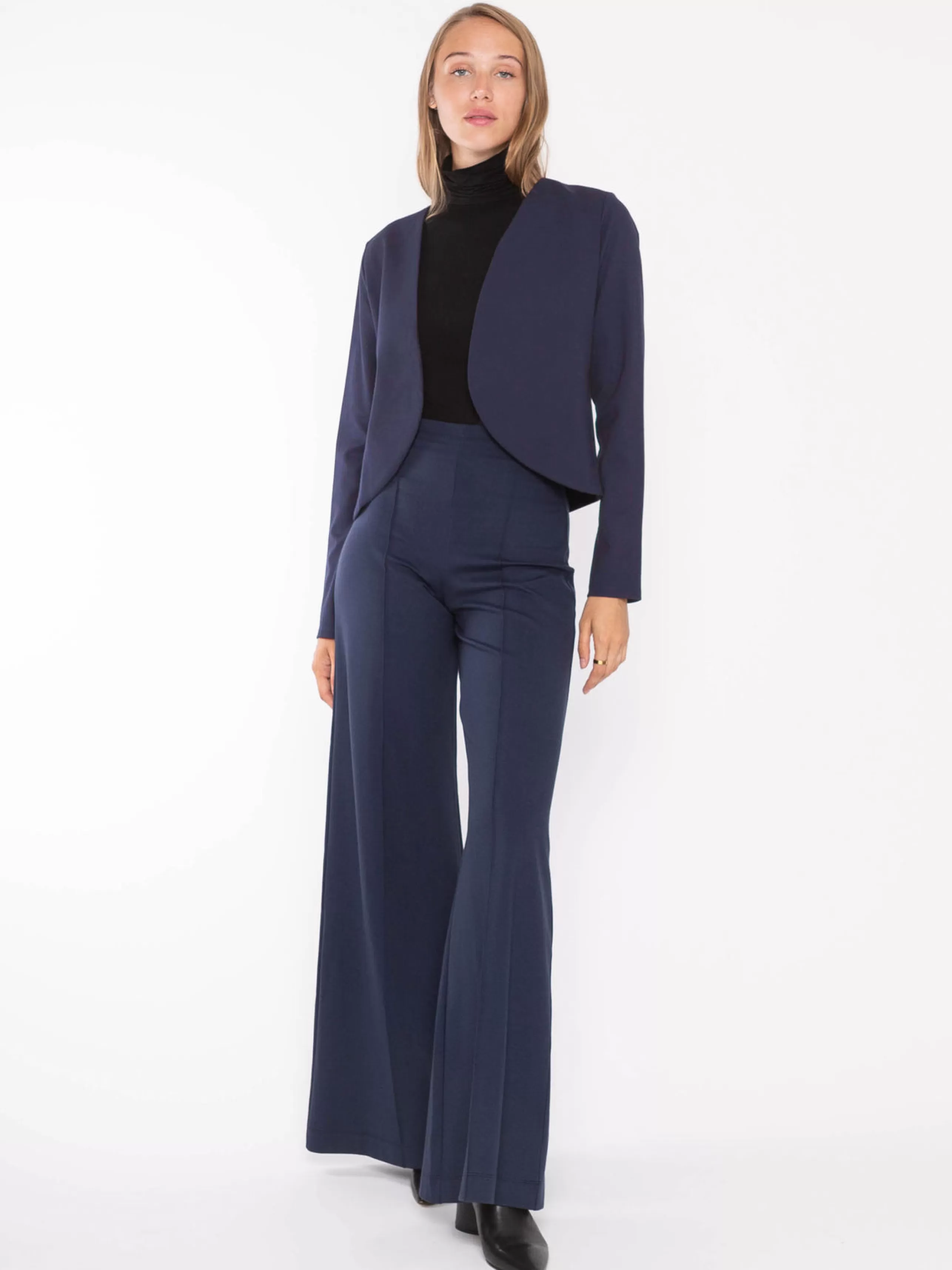 RIPLEY RADER Matching Sets^Ponte Knit Bolero Blazer In Navy