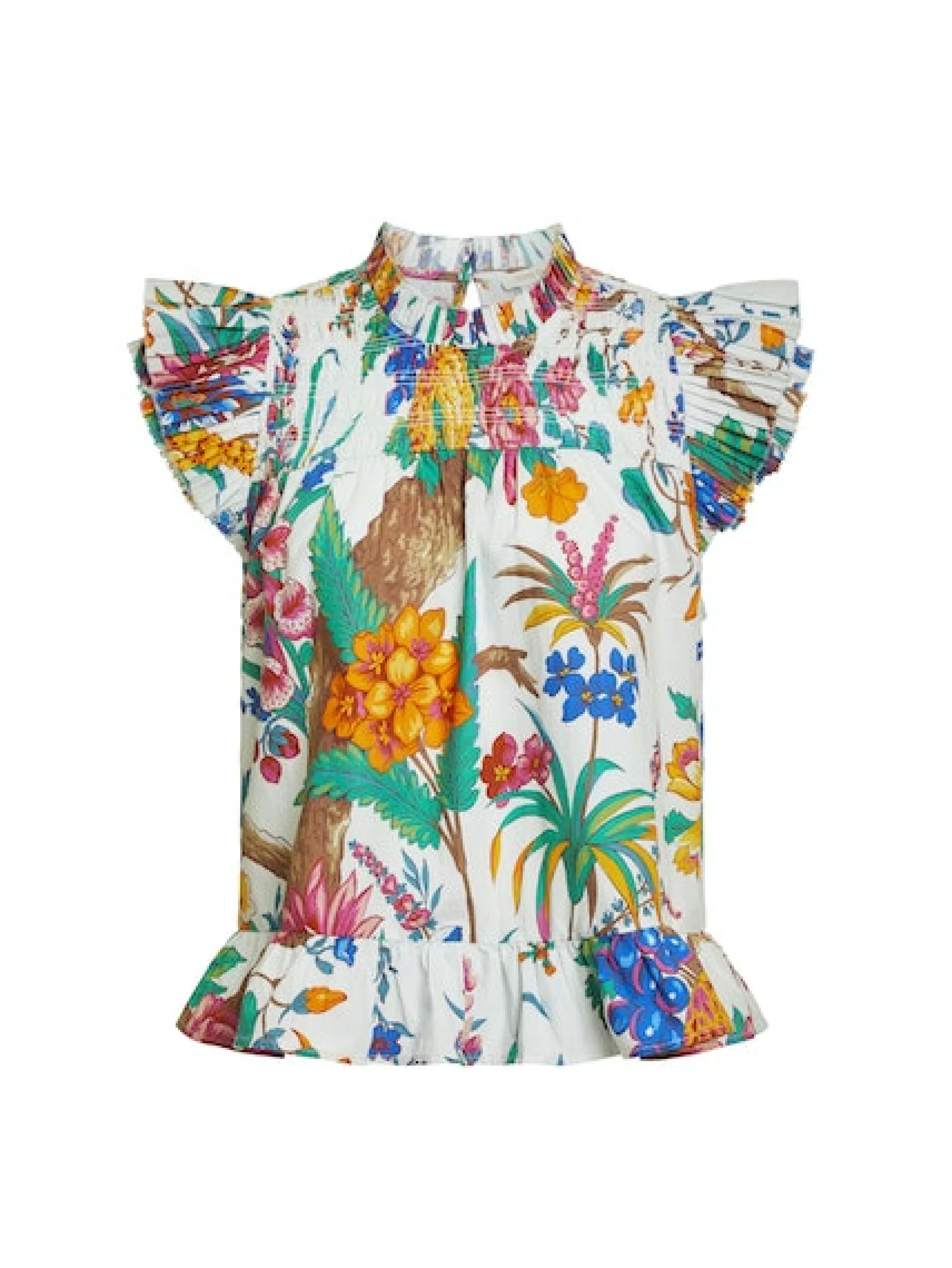 LOVE THE LABEL Tops^Poppy Top In Kismet Print *Final Sale*