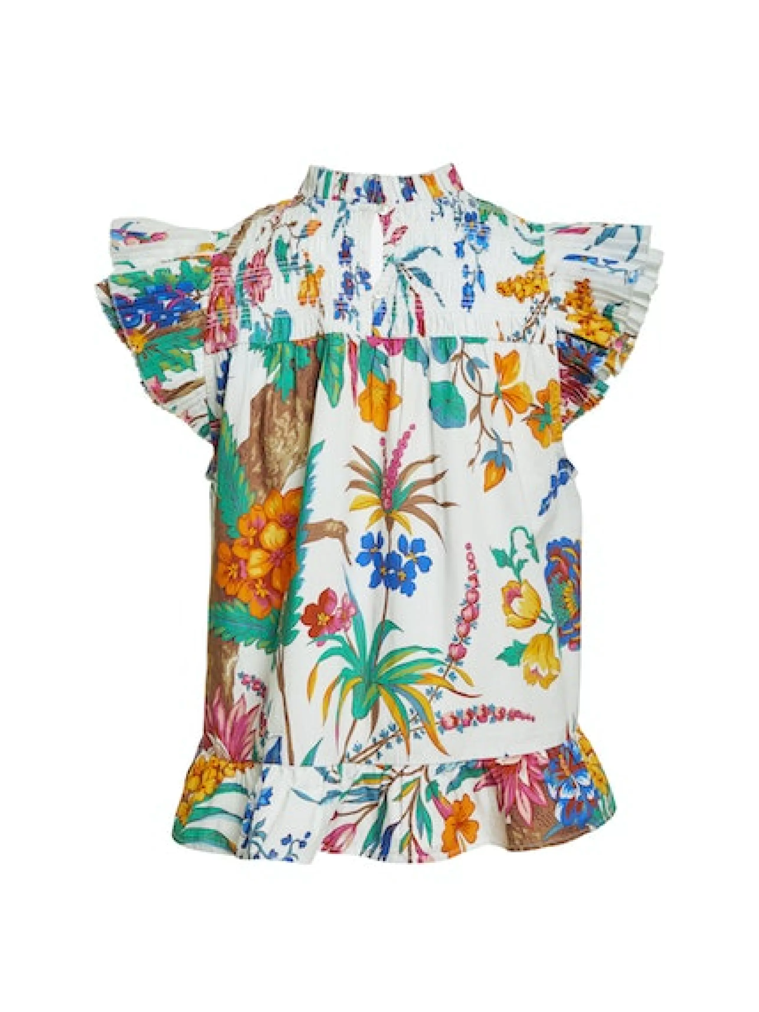 LOVE THE LABEL Tops^Poppy Top In Kismet Print *Final Sale*