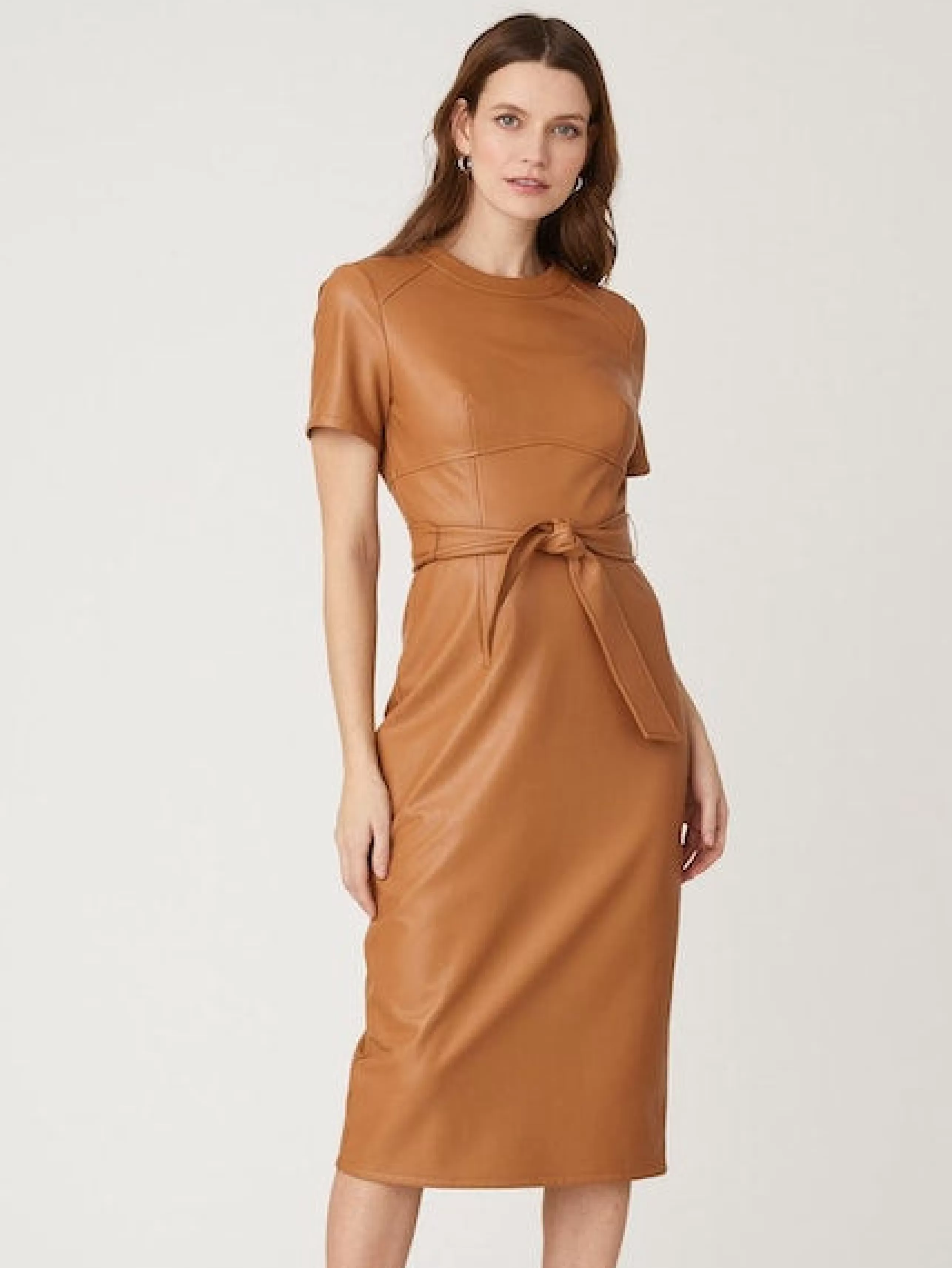 SHOSHANNA Dress Shop^Rhonda Dress In Camel