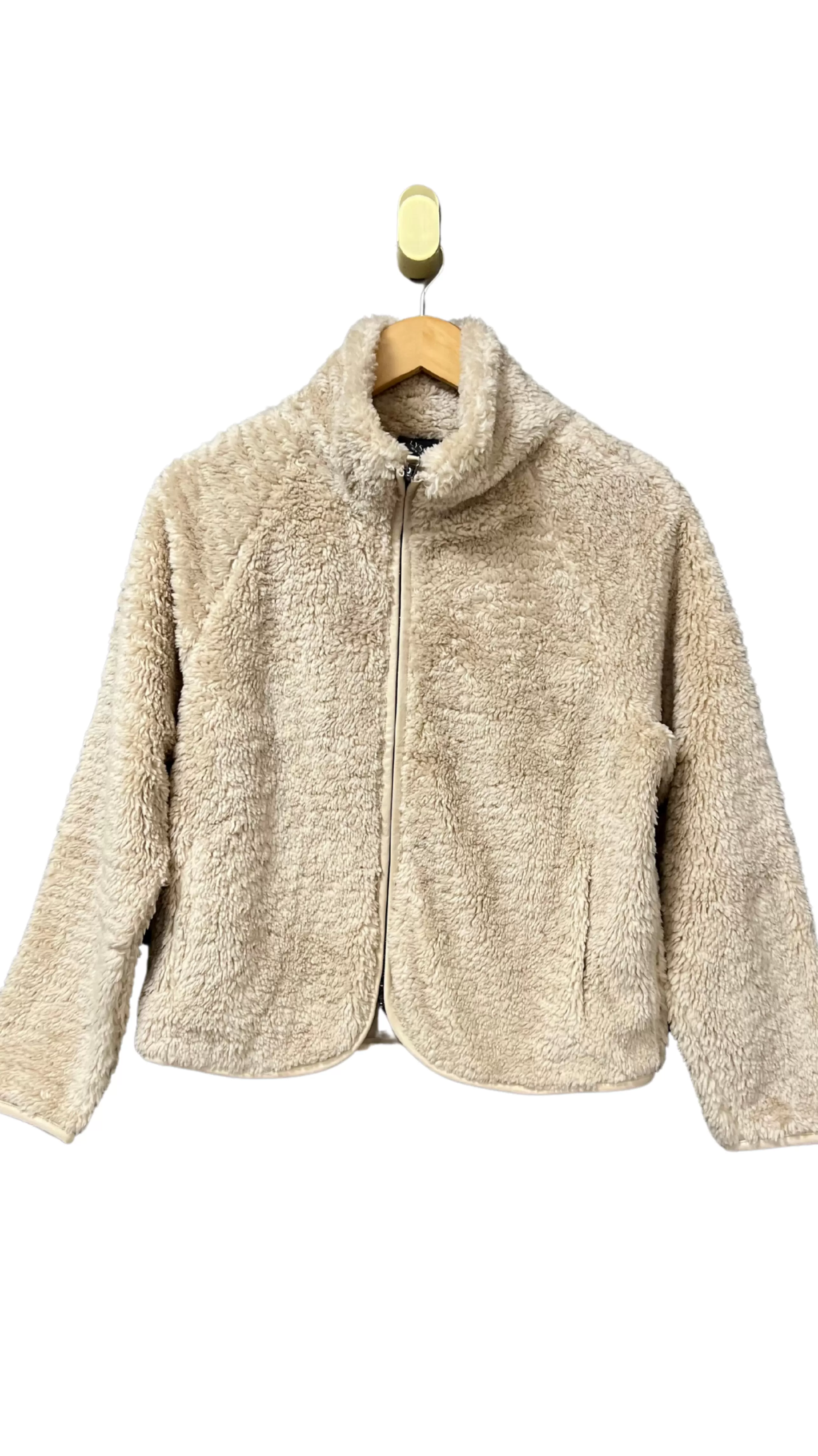 LYSSE Athelisure^Sherpa Jacket In Light Almond