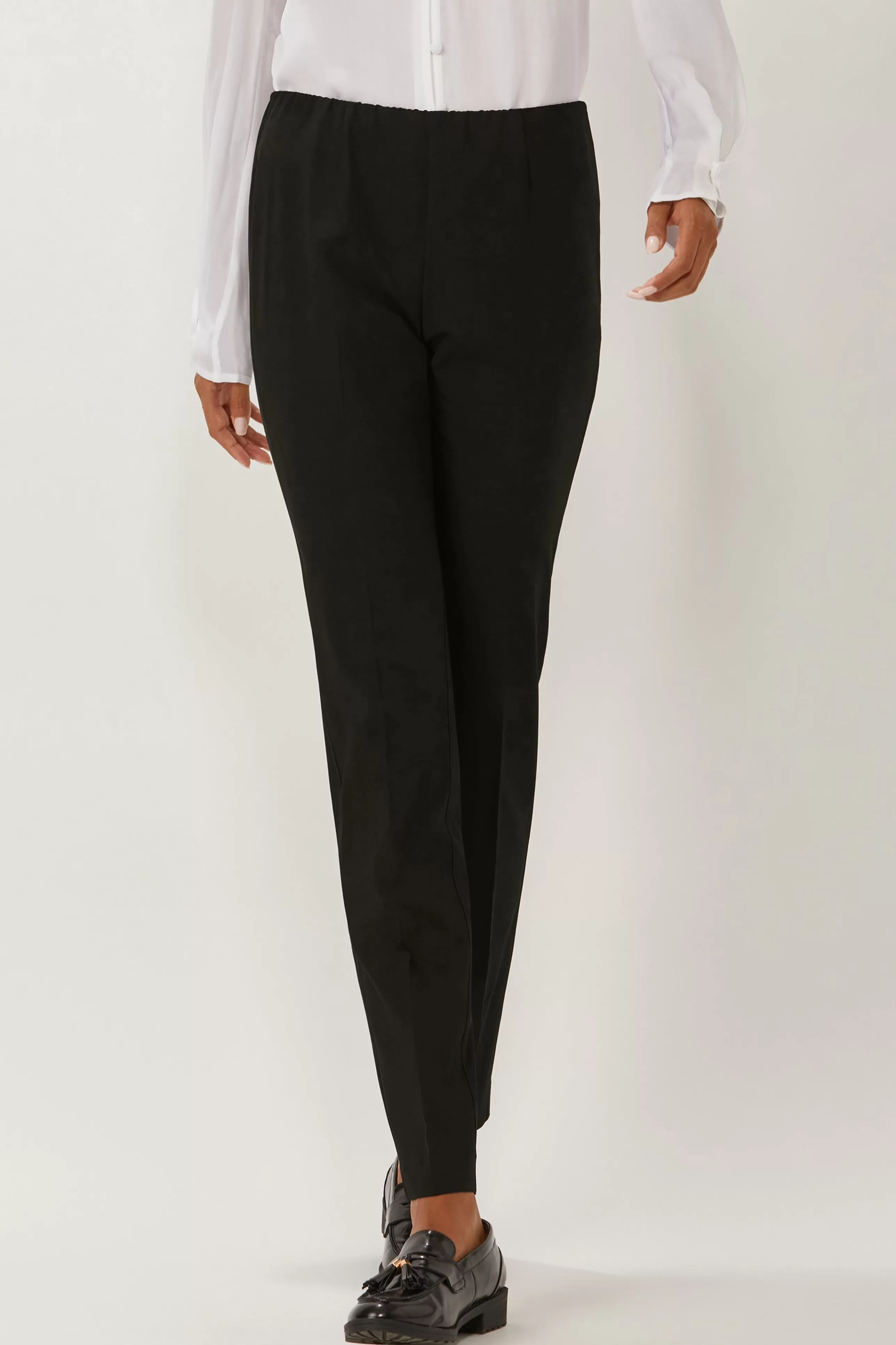 ECRU Bottoms^Springfield Sim Leg Pant In Black