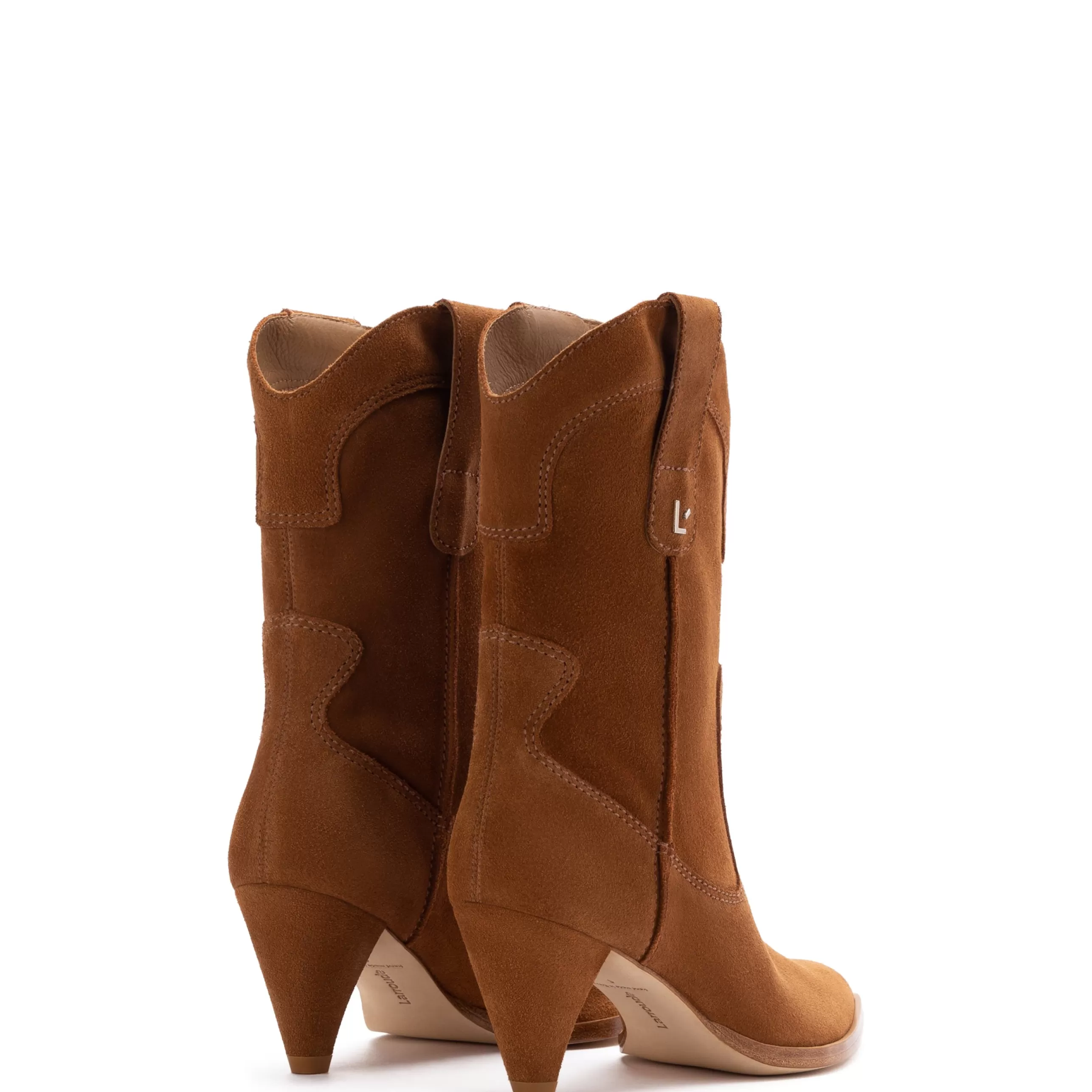 Larroude Boots And Booties^Thelma Boot In Tobacco Suede