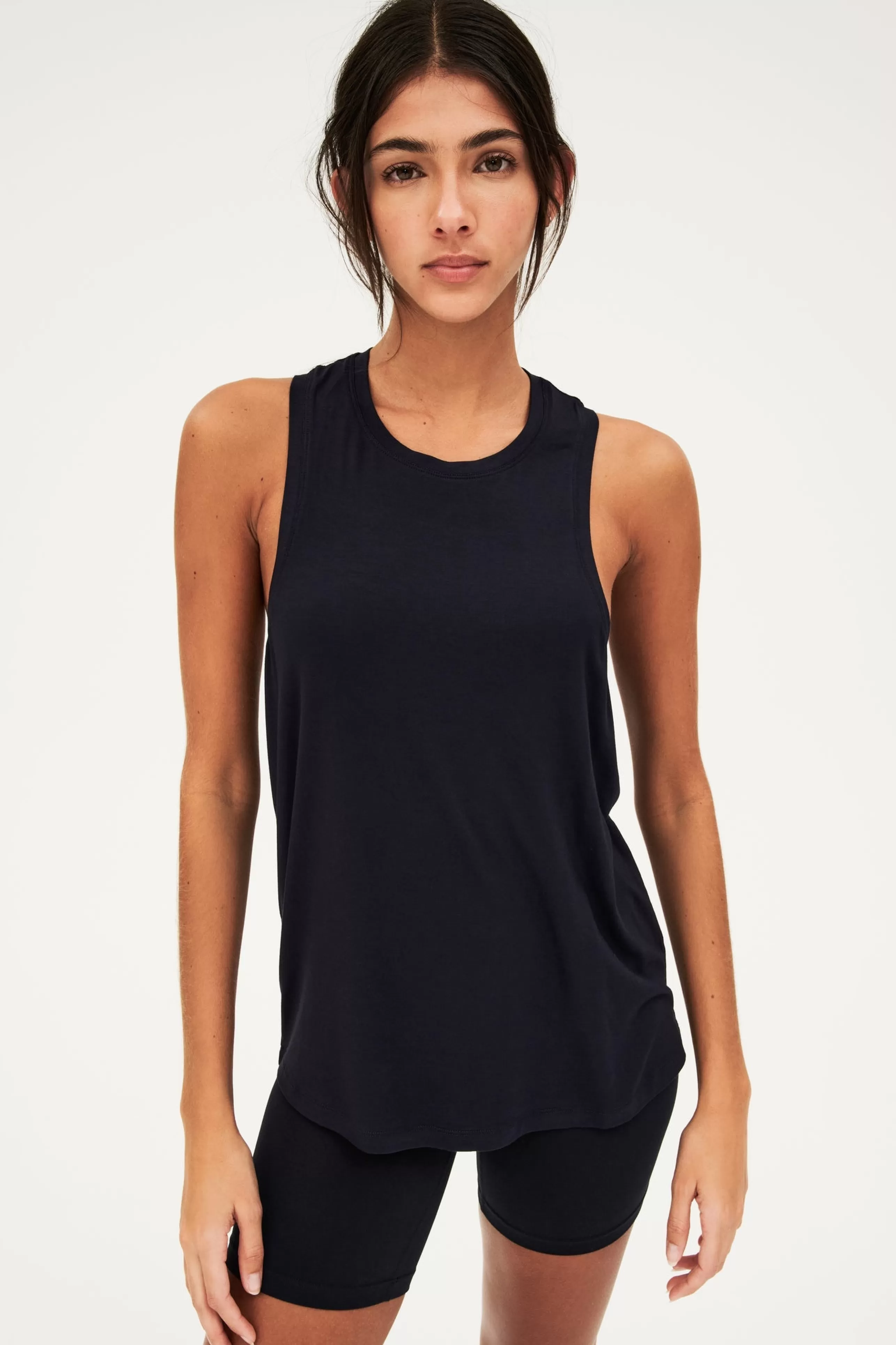 SPLITS59 Athelisure^Toni Jersey Tank In Indigo