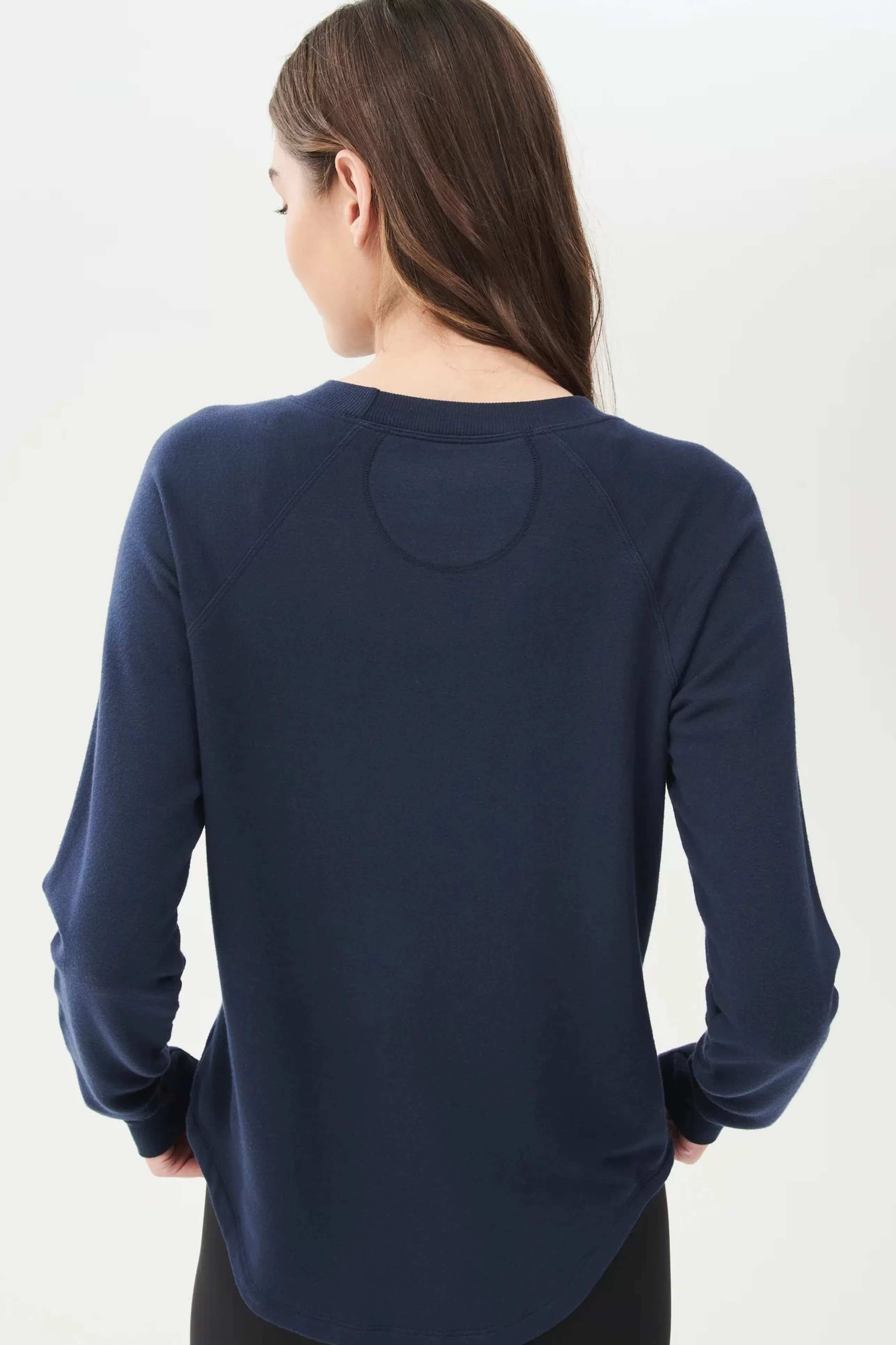 SPLITS59 Athelisure^Warm Up Fleece Sweatshirt In Indigo