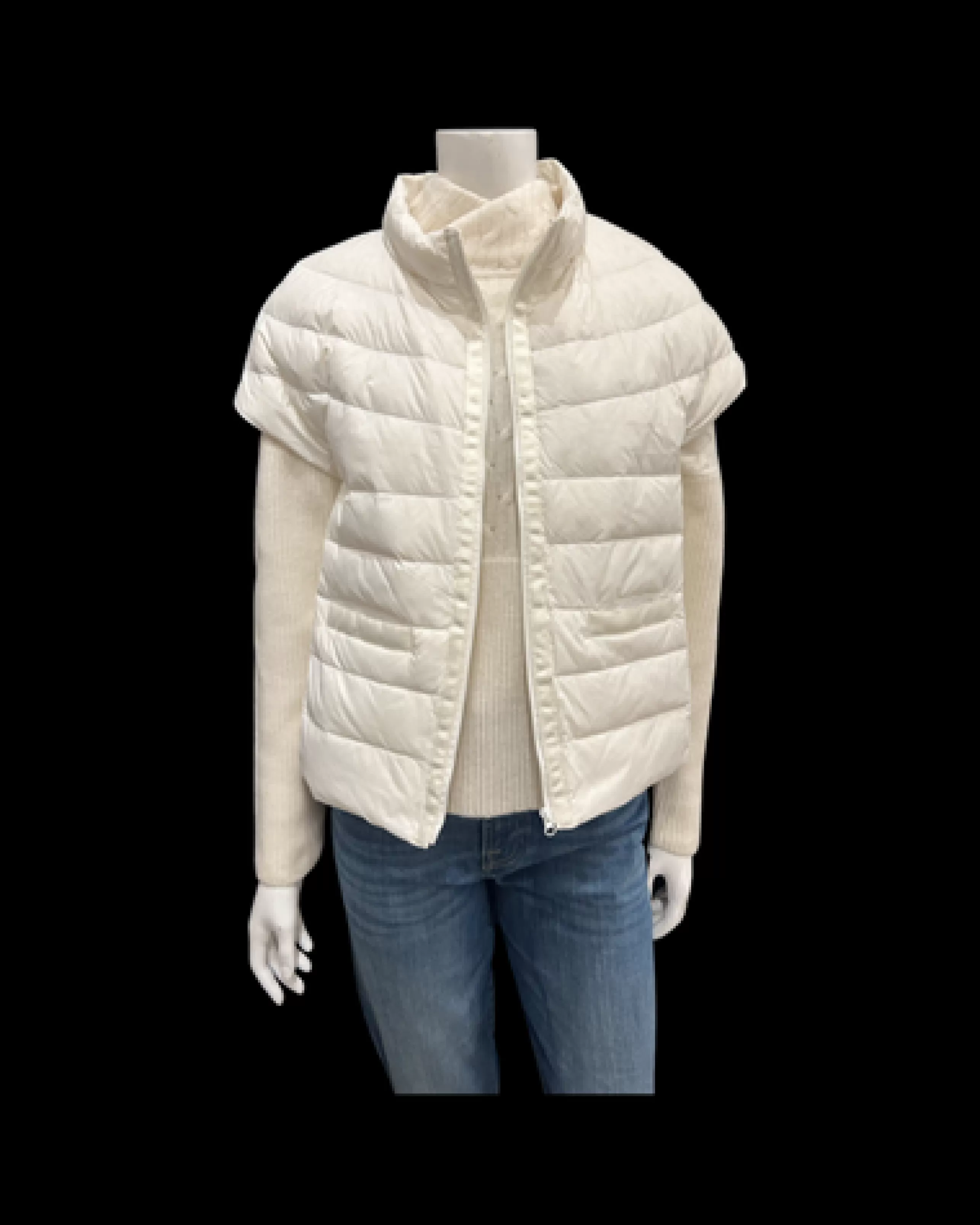 CORTLAND PARK Outerwear^Wellesley Puffer Vest In White/Snow