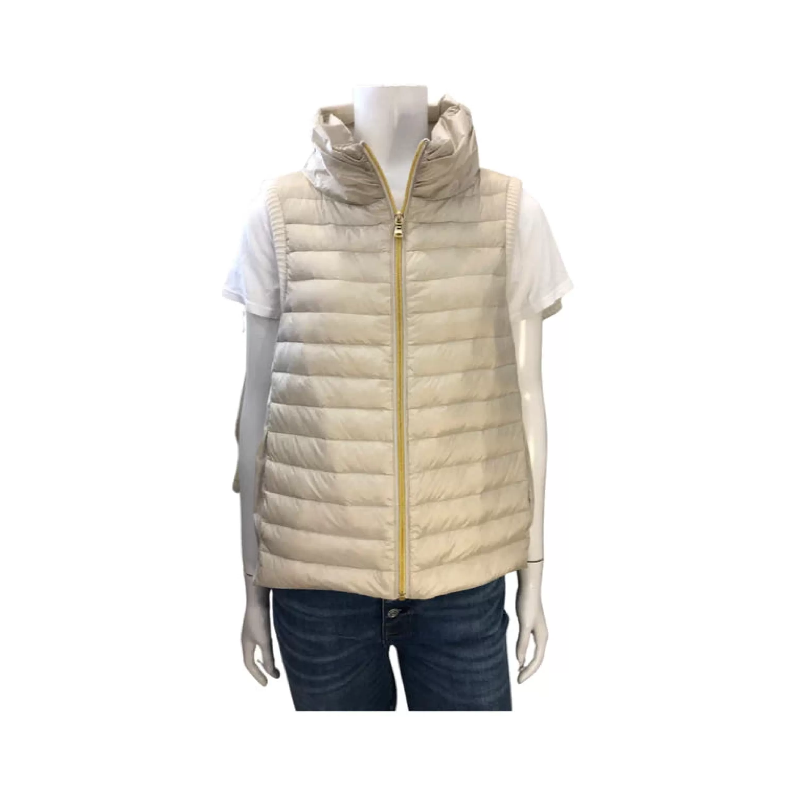 CORTLAND PARK Athelisure^Wynn Gilt Vest In White/Snow